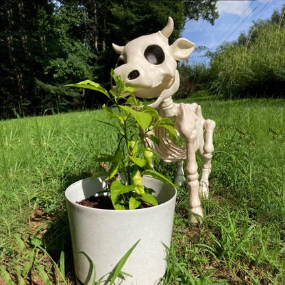 Cow & Horse Skeleton Halloween Decorative Prop