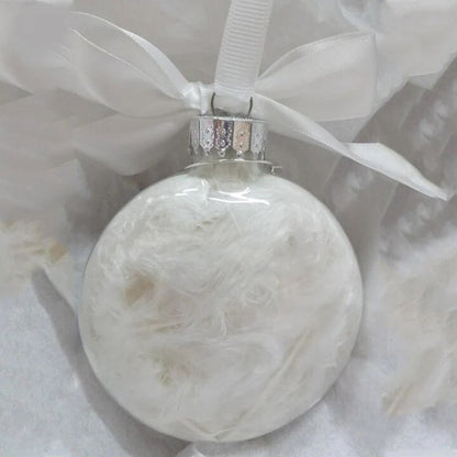 Feather Ball - Angel In Heaven Memorial Ornament