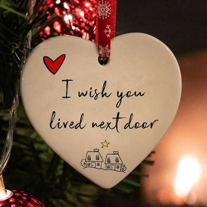 🎄Christmas Heart Hanging Ornament💝