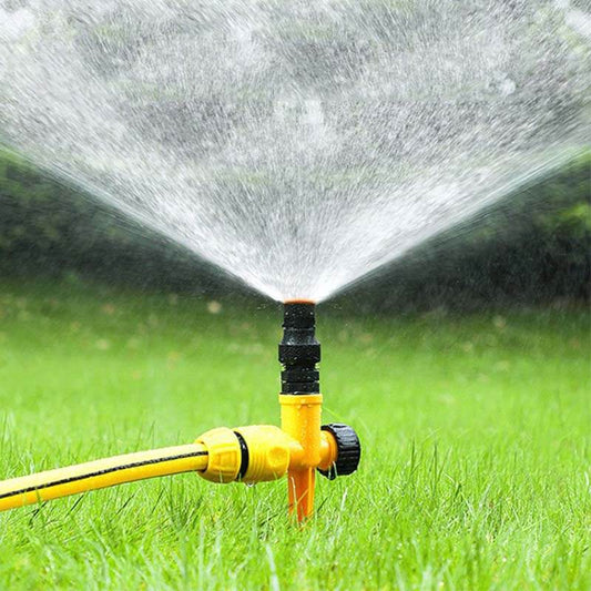 360° Rotation Auto Irrigation System Garden Lawn Sprinkler Patio,Coverage Diameter 65ft