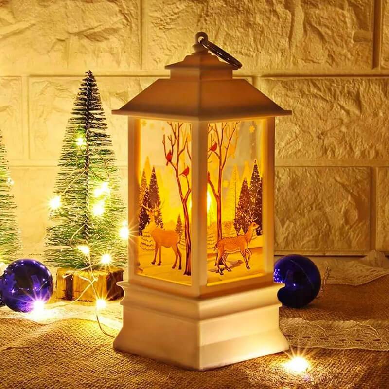 Electric Desktop Simulation Lamp Christmas Decorations🎉