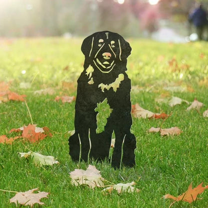 Leonberger Metal Silhouette