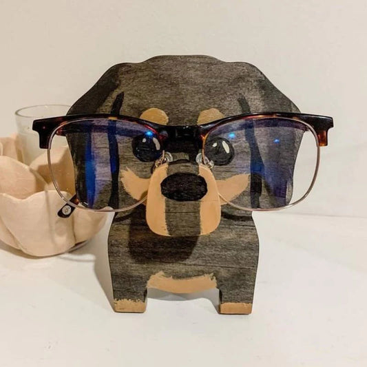 Handmade Glasses Stand Dachshund