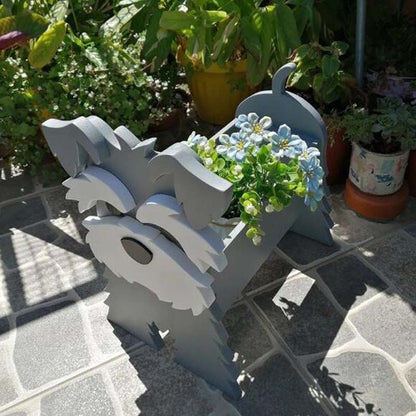 Grey Schnauzer Planter