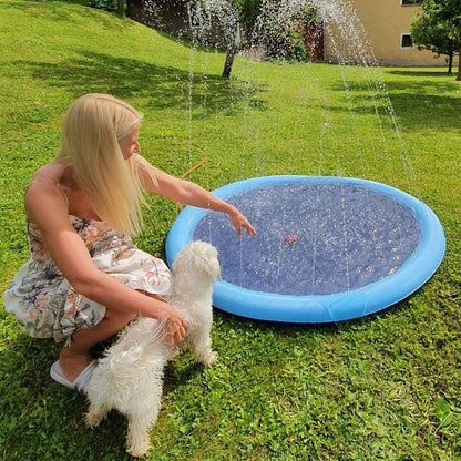 Dog Splash Sprinkler Pad✨